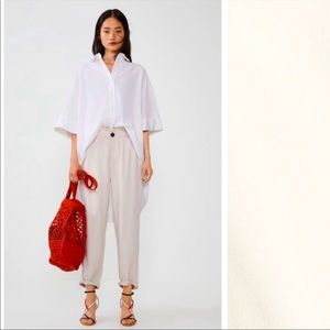 Zara Paperbag Waist Trouser